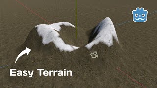 Make any terrain using this Add-on in Godot✅