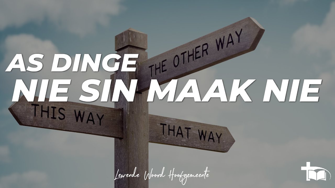 Nevil Norden - As dinge nie sin maak nie(2022/09/11 9:00 Diens)