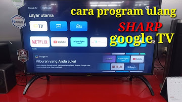 how to reprogram sharp google tv