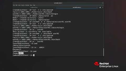 RHCSA English | RH124 | SA1 V8 | User Management in Linux P3 | USERMOD Command with Options | Video8