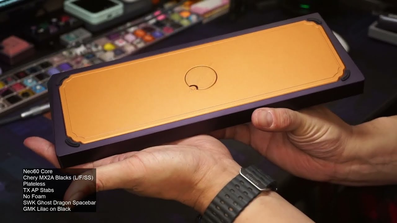 Neo60 Core | Cherry MX2A Black | Plateless | GMK | No Foam