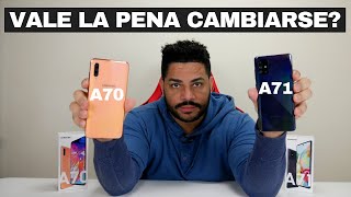 Samsung Galaxy A71 VS Samsung Galaxy A70 Comparativa