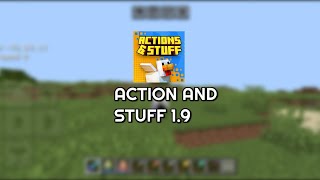 ACTION AND STUFF 1.9 UPDATE || FREE DOWNLOAD TEXTURE PACK || MCPE 1.21