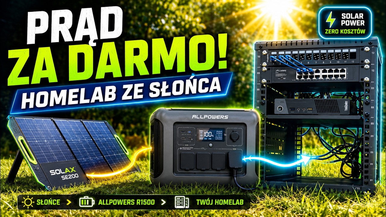 I built a solar-powered homelab! | ALLPOWERS R1500 - YouTube