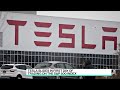 Tesla Slides in S&P 500 Debut