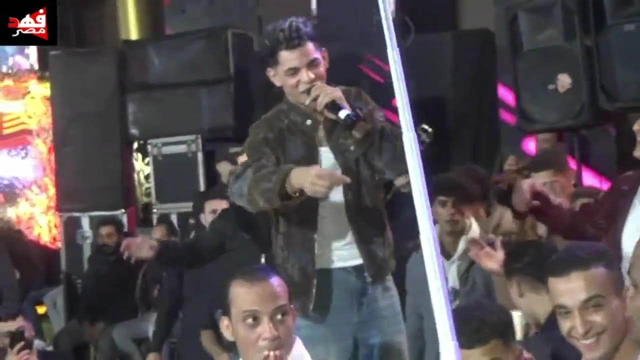 حاتم المصرى لما وصل الفرح مع اوشا بقا الفرح له شكل تانى مليونيه عائلات ابو النصر وقاسم قاعه الماسه 