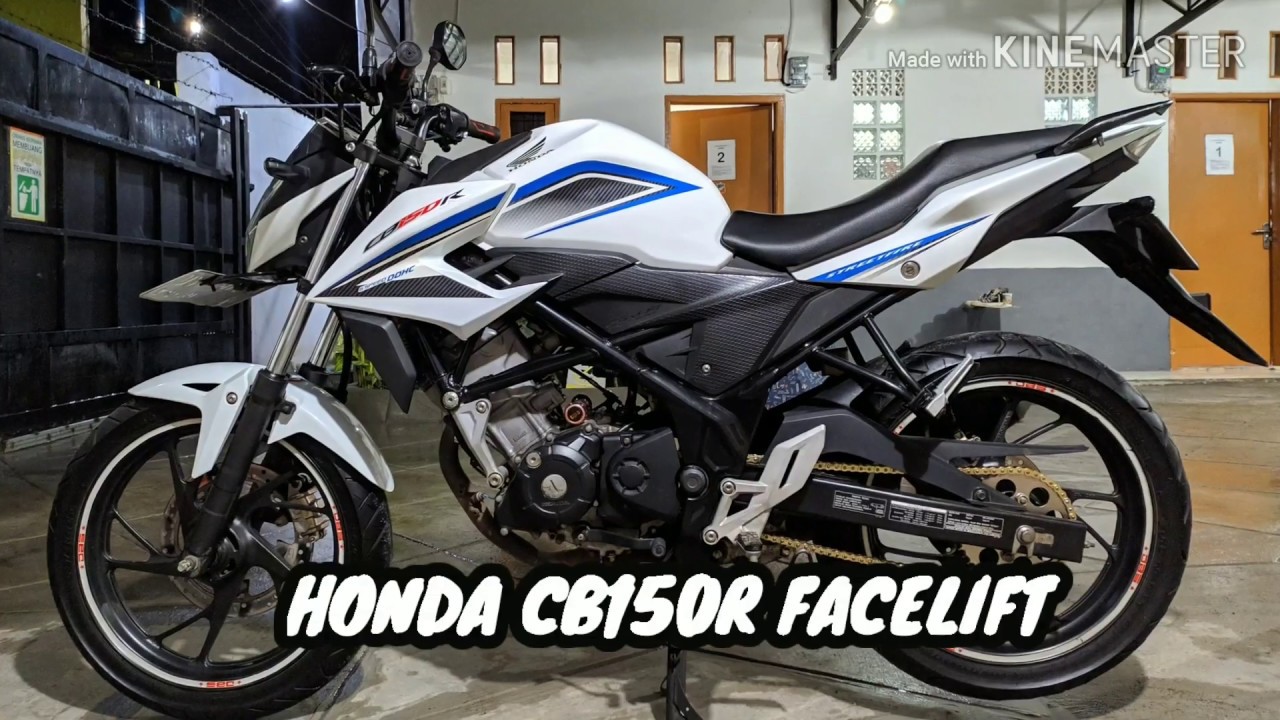 Honda CB150R Facelift Putih - YouTube