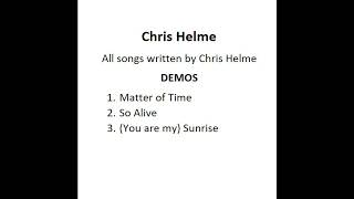 Chris Helme - 2001 Demo