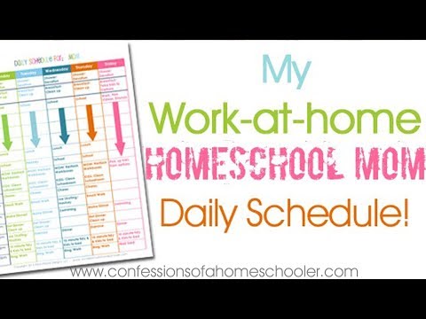 my-homeschooling-&-work-at-home-daily-schedule