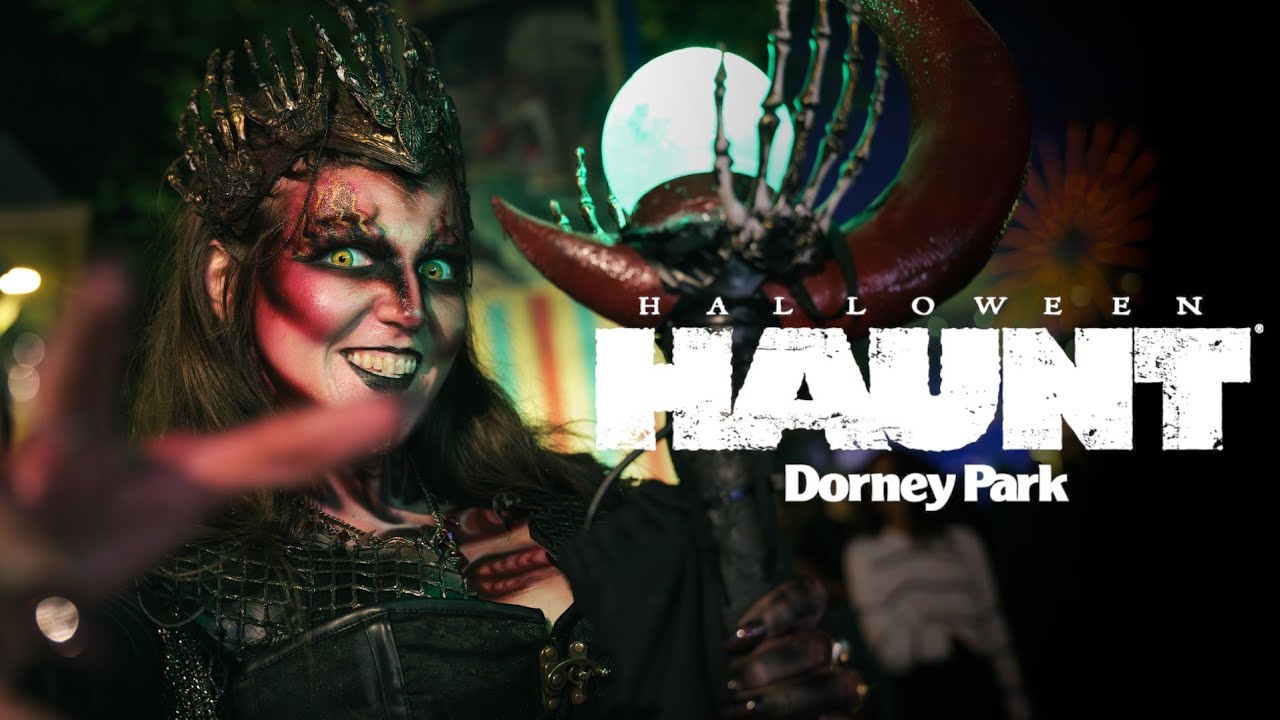 Открытие фестиваля Halloween Haunt 2025 в Дорни-парке!