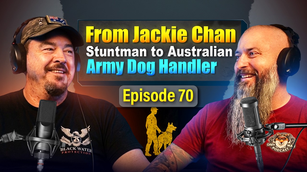 Episode 70 | From Jackie Chan Stuntman to Australian Army Dog Handler: Michael Dawson's Story