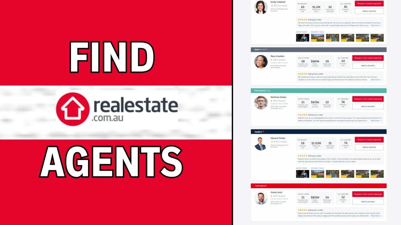 Как найти агентов на RealEstate.com | Полное руководство (2025)