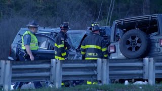 Massachusetts State Police trooper, wrong-way driver killed in Route 1 crash