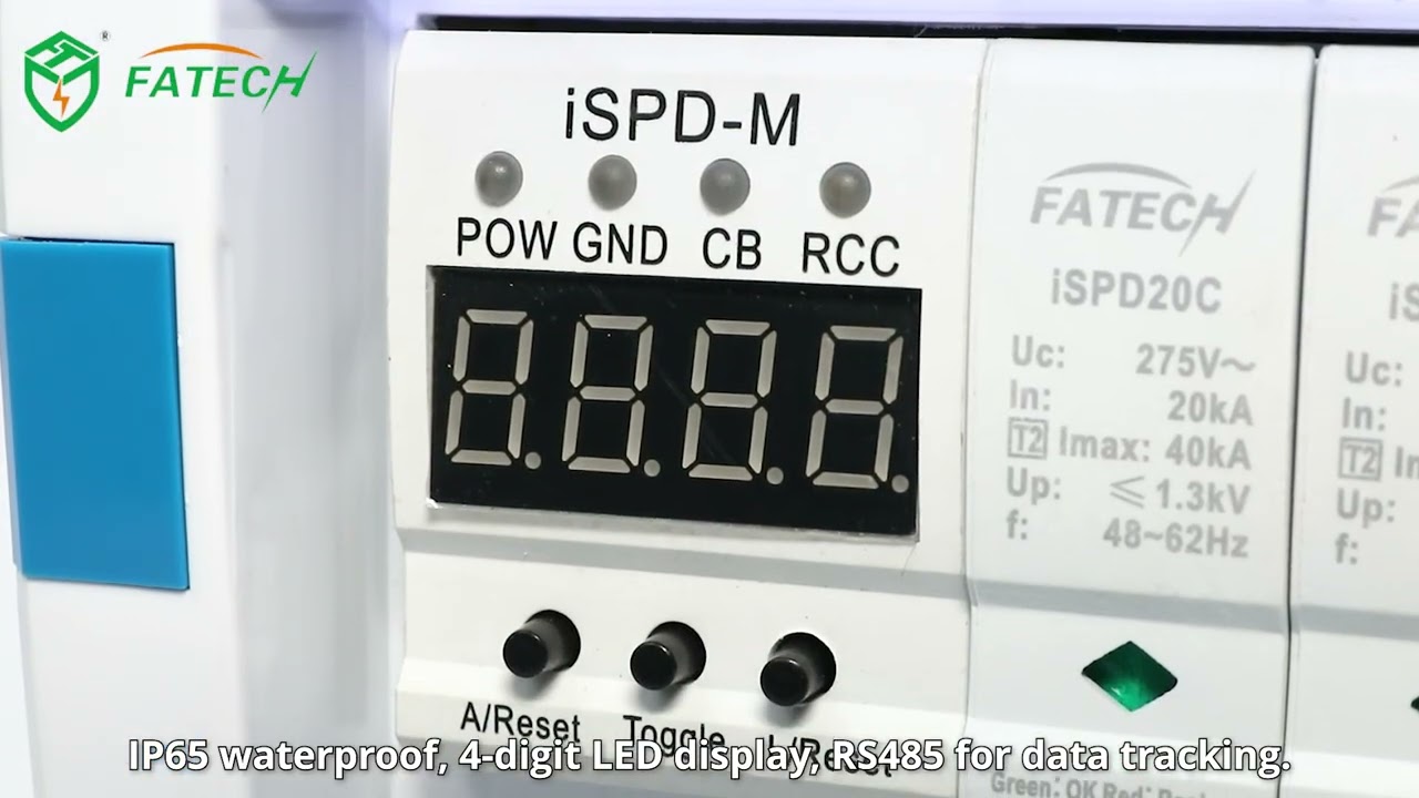 3-Phase Type 2 Smart Lightning Protection Box