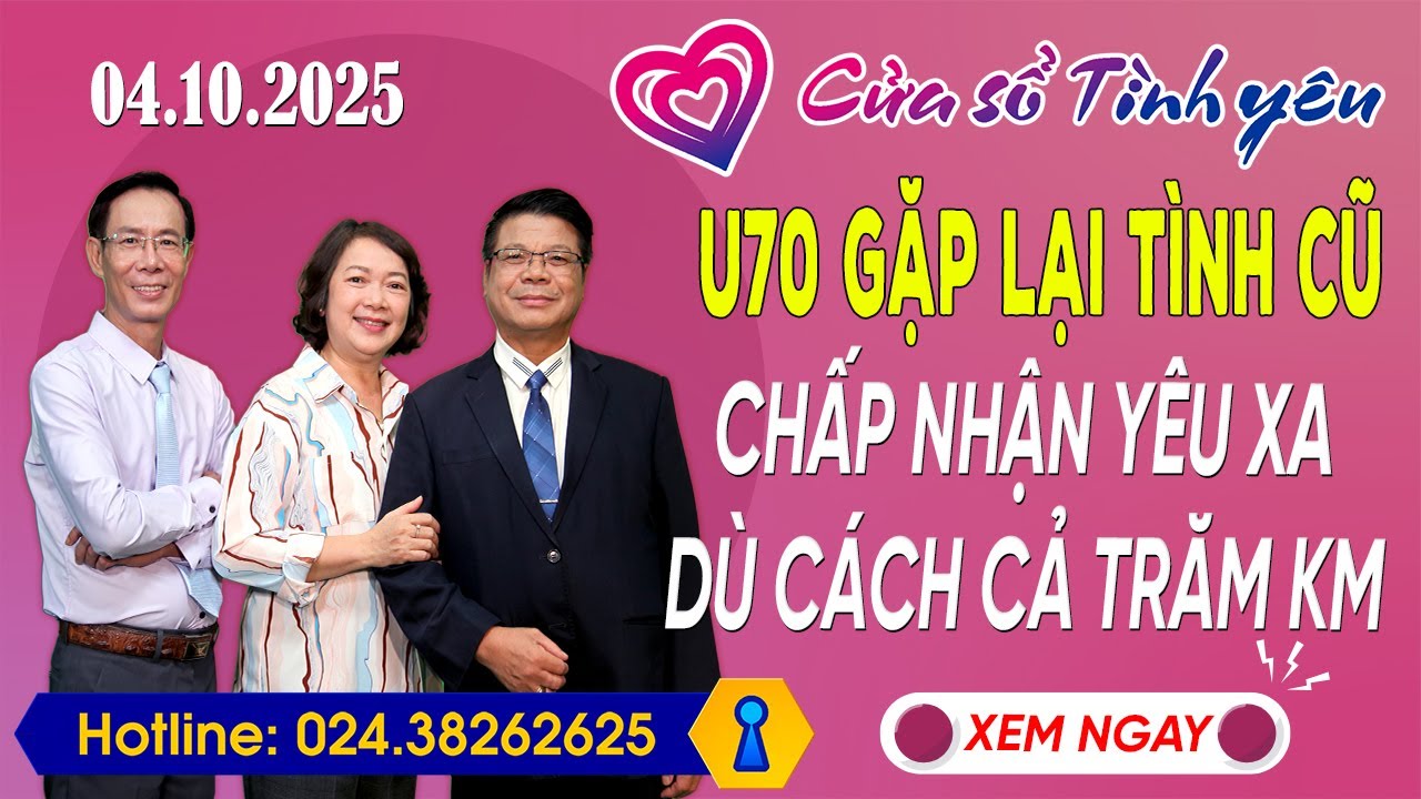 Nghe Cửa Sổ Tình Yêu Ngày 04/10/2025 | Tư Vấn Chuyên Thầm Kín | Đinh Đoàn, Hoàng Thúy Hải, Thành Văn