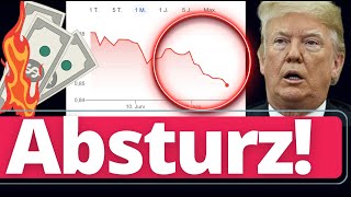 Massive crash of the dollar: Get out of US stocks!?