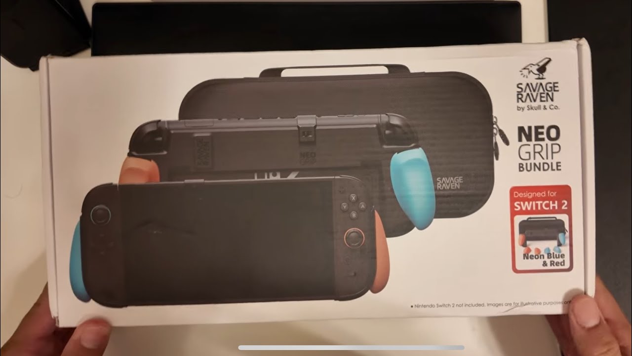 Skull & Co. Savage Raven NeoGrip Bundle – Best Grip + Case for Switch 2?