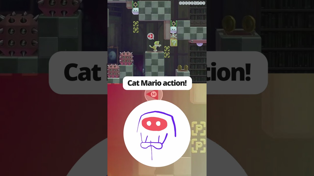 Cat Mario Action! 