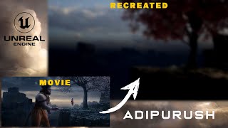 I recreated ADIPURUSH Environment (Ashok Vatika) in UNREAL ENGINE | VFX