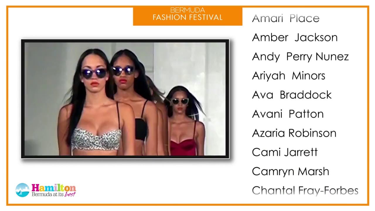 Bermuda Fashion Festival 2016 Model Selections
