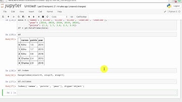 4-1. pandas의 고유한 자료구조 - Series와 DataFrame 이해하기