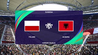 Poland vs Albania (27/03/2023) European Championship PES 2021