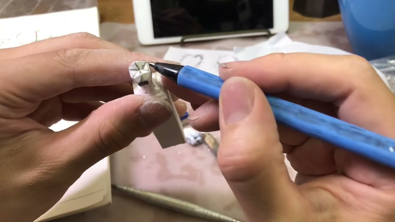 🔰もりもり法　歯型彫刻上顎5番　学生さん向け