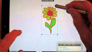 How To Use The Transform Tool In Version 3.0 Of The Doink Animation And Drawing App For The Ipad
