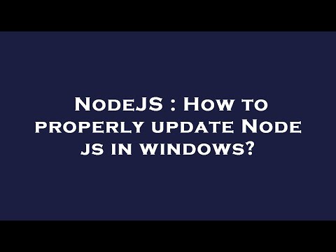 NodeJS : How