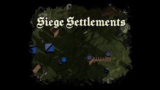 UNITS shooting from TOP of TOWERS | Siege Settlements