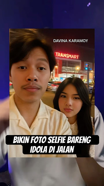 Cara bikin foto selfie bareng idola di jalan pake AI gratis