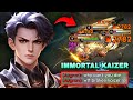 TOP 1 KAIZER IMMORTAL TANK WITH INSANE SUSTAIN BUILD IS TOO BROKEN IN JUNGLE! | HONOR OF KINGS