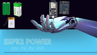 😍T8 ESP32 S2 WROMM v1.1 🔋⚡12v, 9v, 5v ALIMENTACIÓN!! con pilas, baterías o fuente alimentación.
