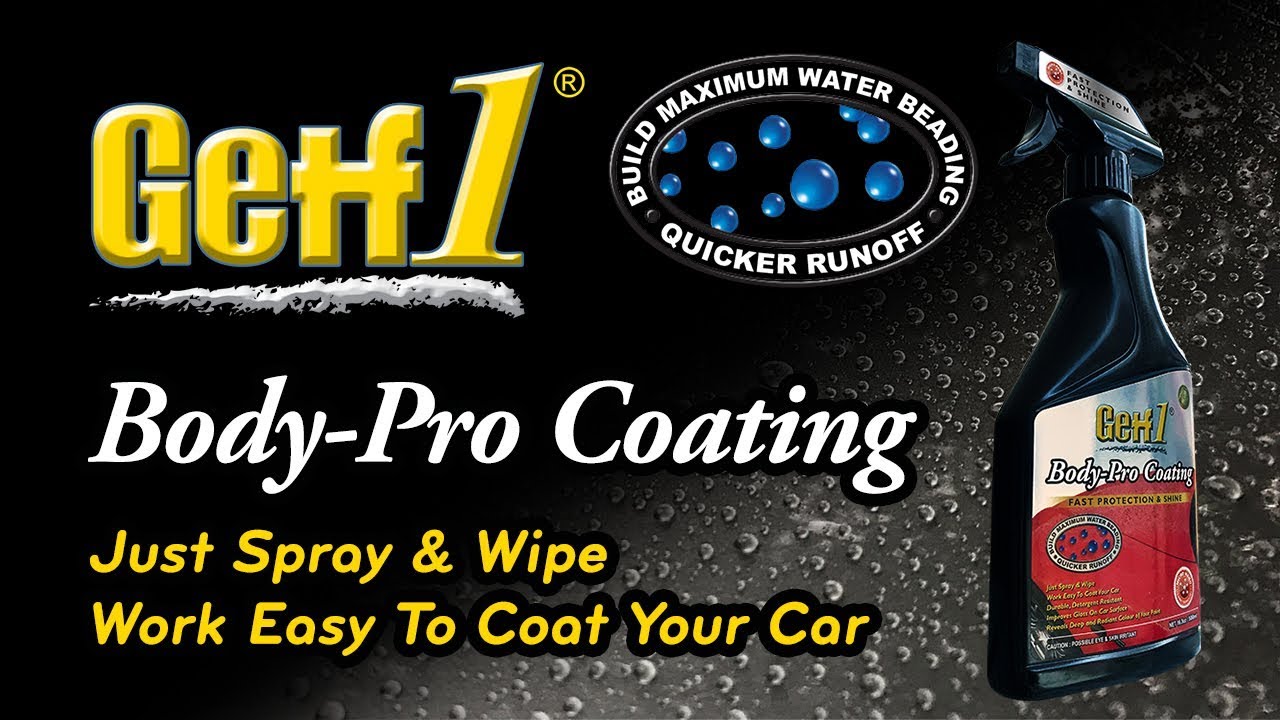 Getf1 Body-Pro Coating - YouTube