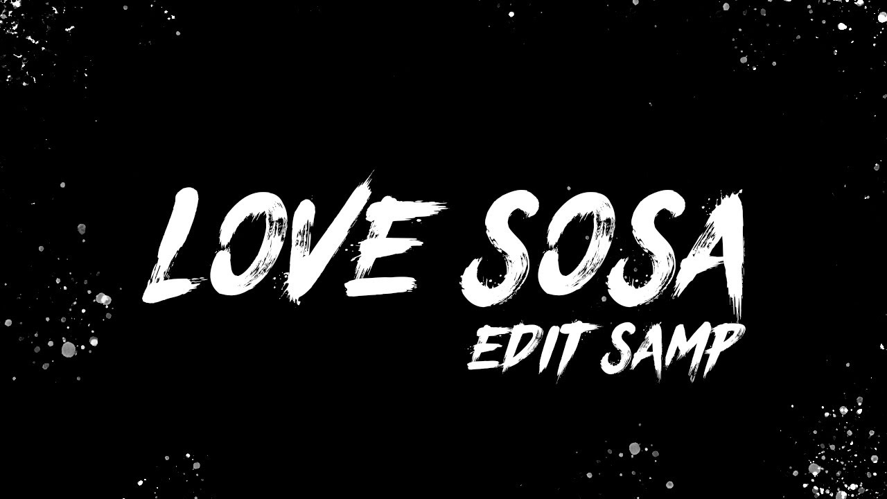 Лове сос. Лов Соса. Знак банды Love Sosa. Love Sosa обложка.