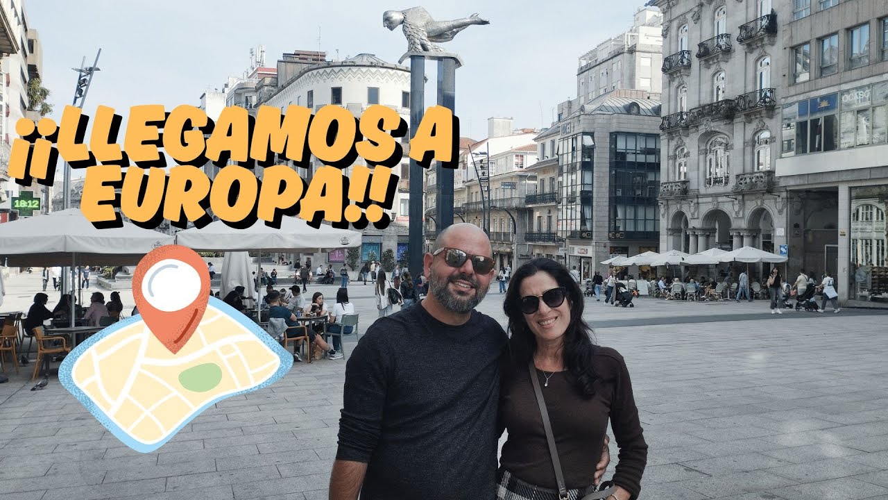 LLEGAMOS A ESPAÑA🇪🇸!!!NUESTRO VIAJE A VIGO GALICIA ABRIL 2025 