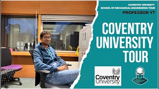 😍 Coventry University Tour 🔥- School of Mechanical Engineering by ProfessorYT | UK  University VLog