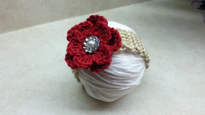 Simple Crochet Headband Tutorial