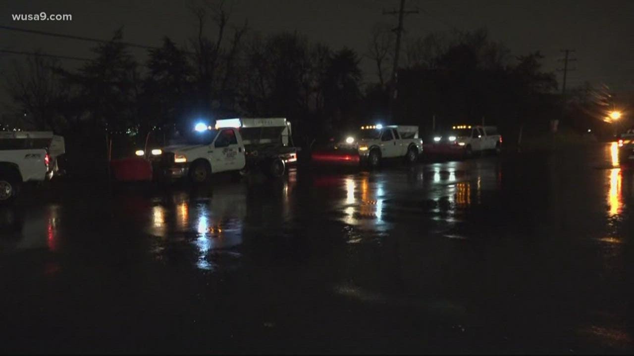 Virginia road crews prepare for first snow storm of 2022