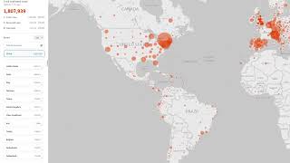 COVID-19 [LIVE] Live Stream Stats, Graph, World Map & Count screenshot 3