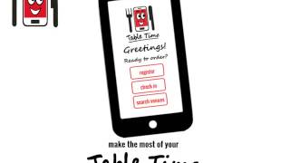 TableTime mobile order and pay