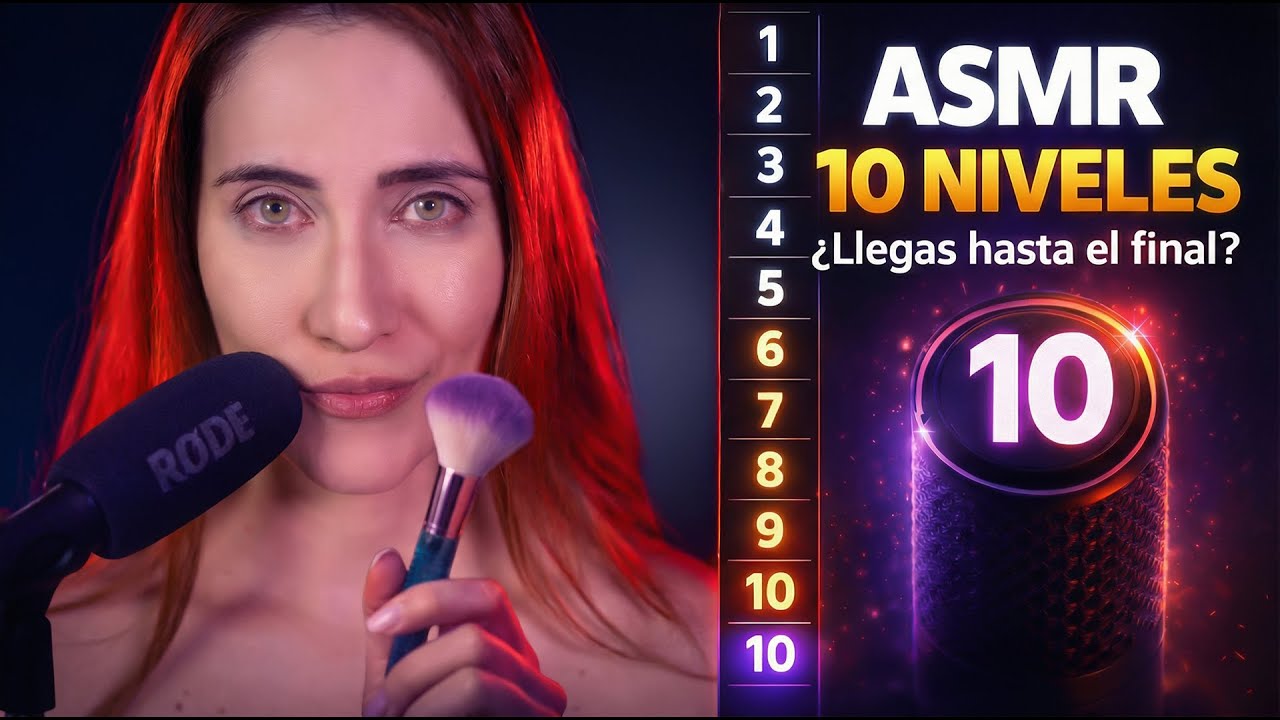 ASMR | ¿Podrás llegar al NIVEL 10 sin DORMIR? Asmr para DORMIR (4K)