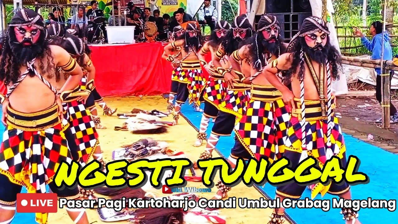 GIRASSS ‼️ WAROK NGT NGESTI TUNGGAL WAWAR KIDUL BEDONO • LIVE PASAR PAGI KARTOHARJO