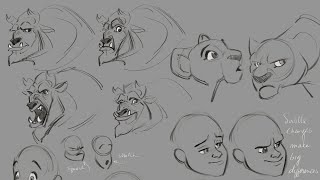 Drawing Simple Clear Facial Expressions