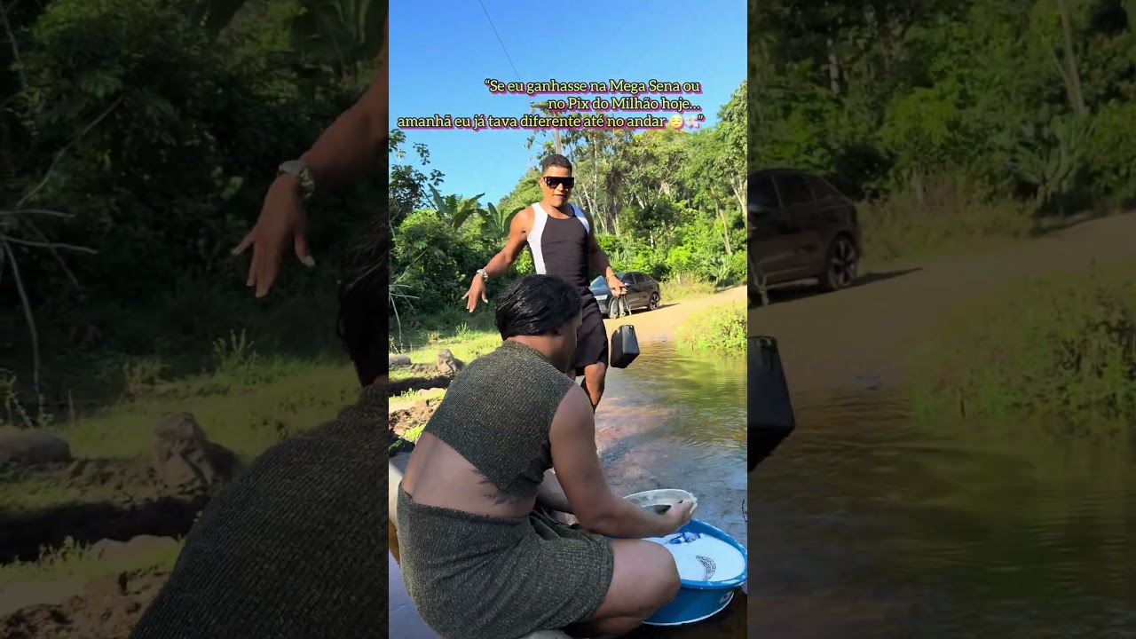 “Se eu ganhasse na Mega Sena ou no Pix do Milhão hoje… amanhã eu já tava diferente