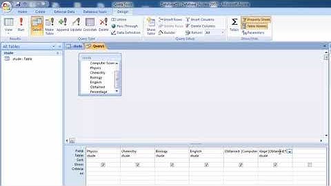 How to calculate percentage and division in ms access in hindi and english