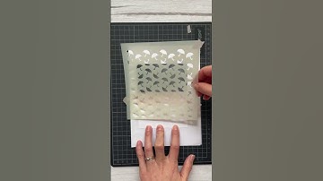 #shorts Florescent Heat Embossing??! #cardmaker