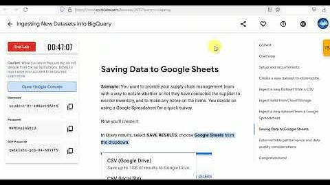 Ingesting New Datasets into BigQuery | Qwiklabs [GSP411]
