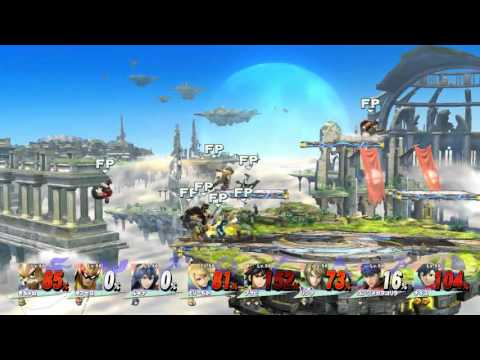 【スマブラWiiU】Q.８人乱闘ってどんな感じなの?