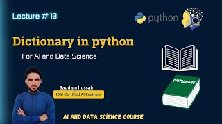 Dictionary in python Lecture 13
